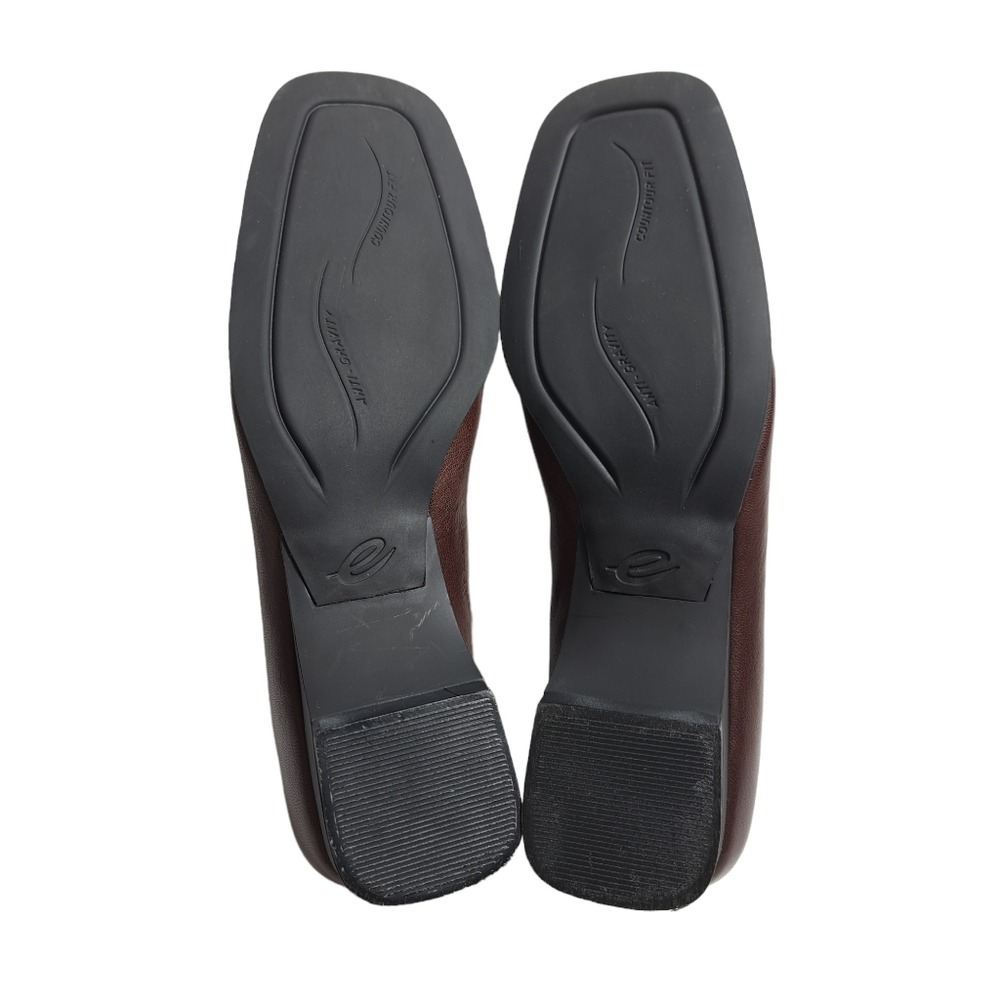 Easy‎ Spirit Anti-Gravity Women's Size 8 1/2 Brown Leather Drees Shoes Y2K 90s - Picture 9 of 15